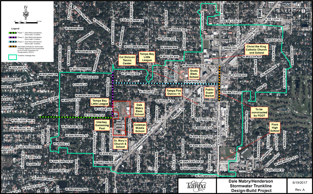 Dale-Mabry-Henderson-Trunkline-Project-Map