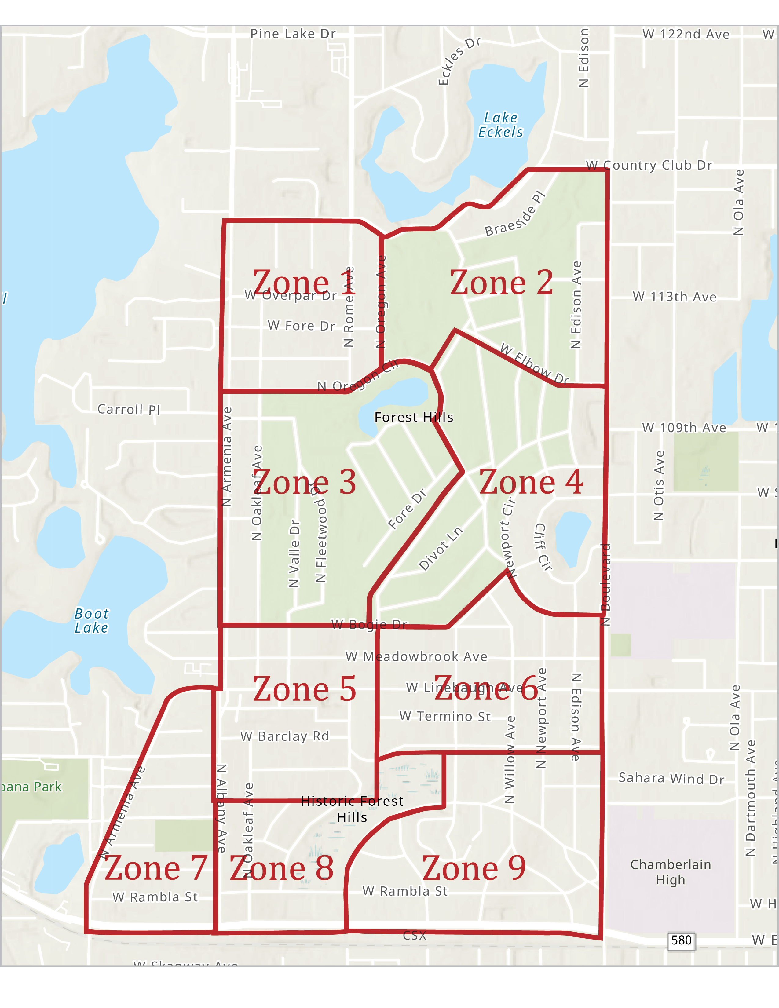 Forest Hills Zones